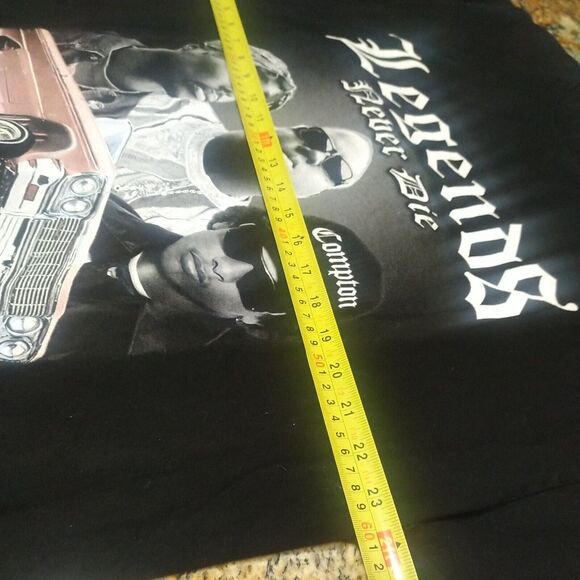 RARE VTG Shaka Wear Hip Hop Legends T Shirt Size 2XL Biggie Smalls Eazy E Tupac - Picture 7 of 10